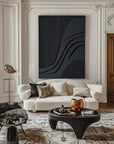 Multicolor Minimalist Flowing Lines - Abstract Textured Wall Art - Artwallpainting