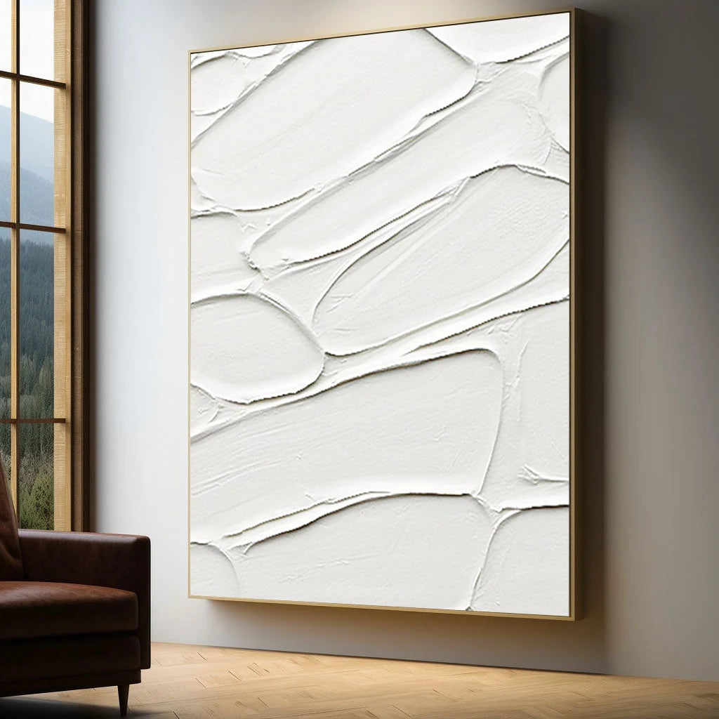 Multicolor Minimalist Textured Abstract Wall Art - Artwallpainting