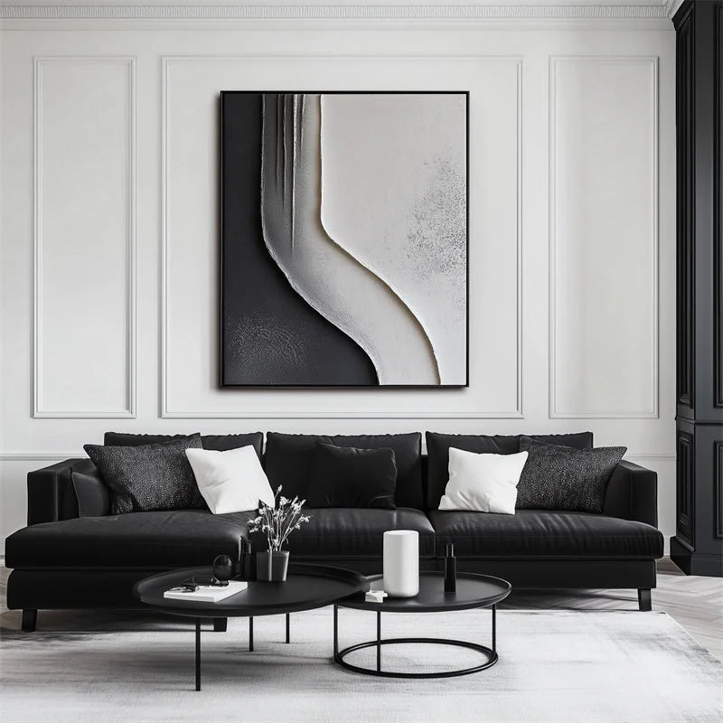 Multicolor Minimalist Textured Canvas Art For Modern Interiors - Artwallpainting