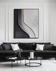 Multicolor Minimalist Textured Canvas Art For Modern Interiors - Artwallpainting