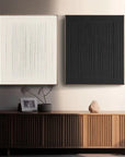 Multicolor Minimalist Textured Canvas Painting Set Of 2 - Artwallpainting