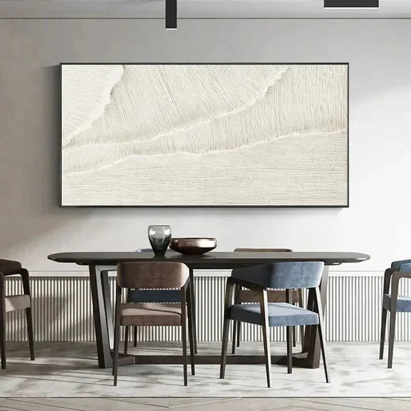Multicolor Minimalist Textured Plaster Canvas Art - Artwallpainting