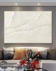 Multicolor Minimalist Textured Plaster Canvas Art - Artwallpainting