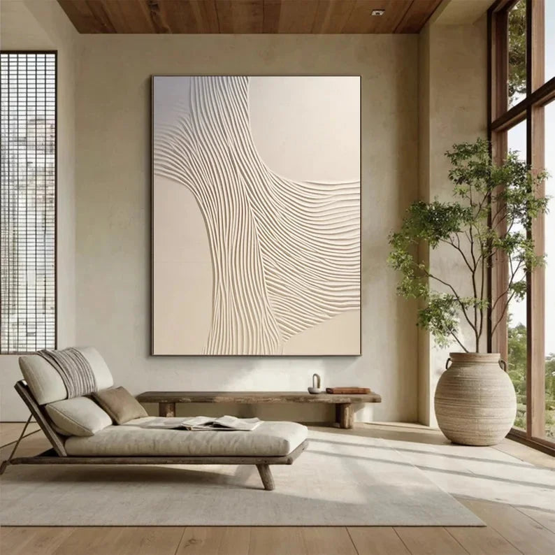 Multicolor Minimalist Textured Wall Art - Artwallpainting