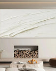Multicolor Minimalistic Balance Canvas Painting - Large Abstract Textured Wall Art - Artwallpainting