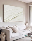 Multicolor Minimalistic Balance Canvas Painting - Large Abstract Textured Wall Art - Artwallpainting