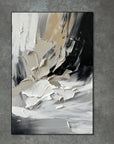 Multicolor Modern Abstract Textured Canvas Wall Art For Elegant Home Decor - Artwallpainting