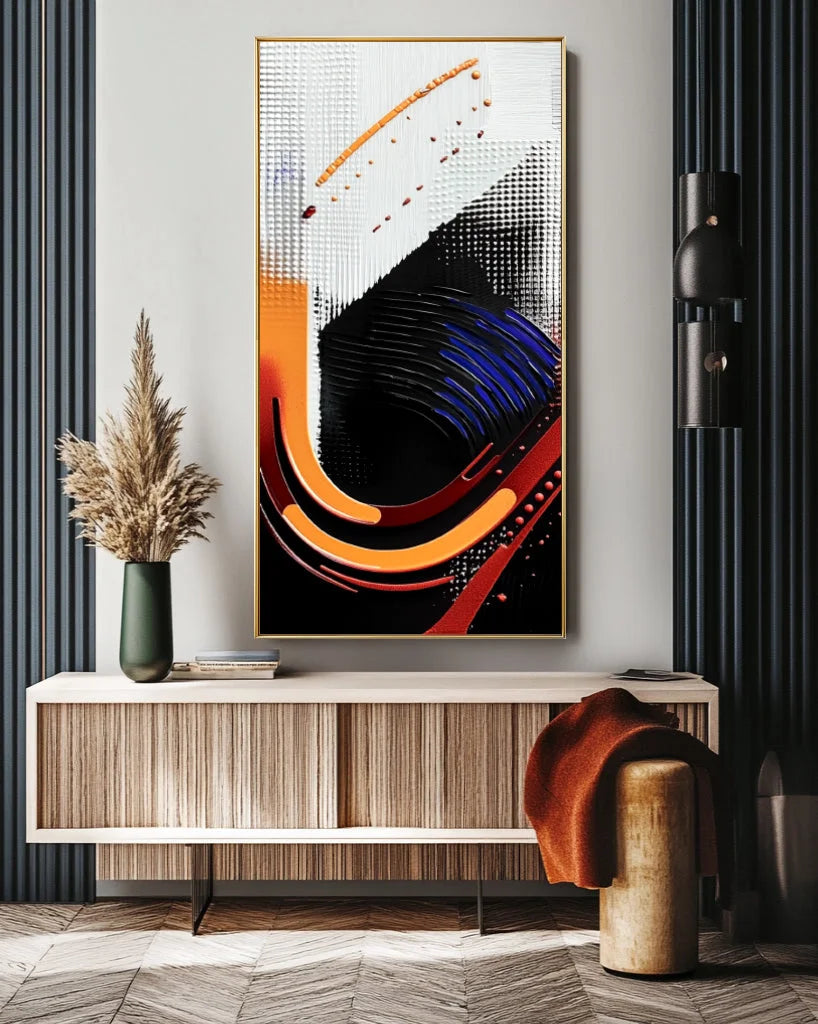 Multicolor Modern Abstract Wall Art Canvas Painting For Home Decoration - Artwallpainting