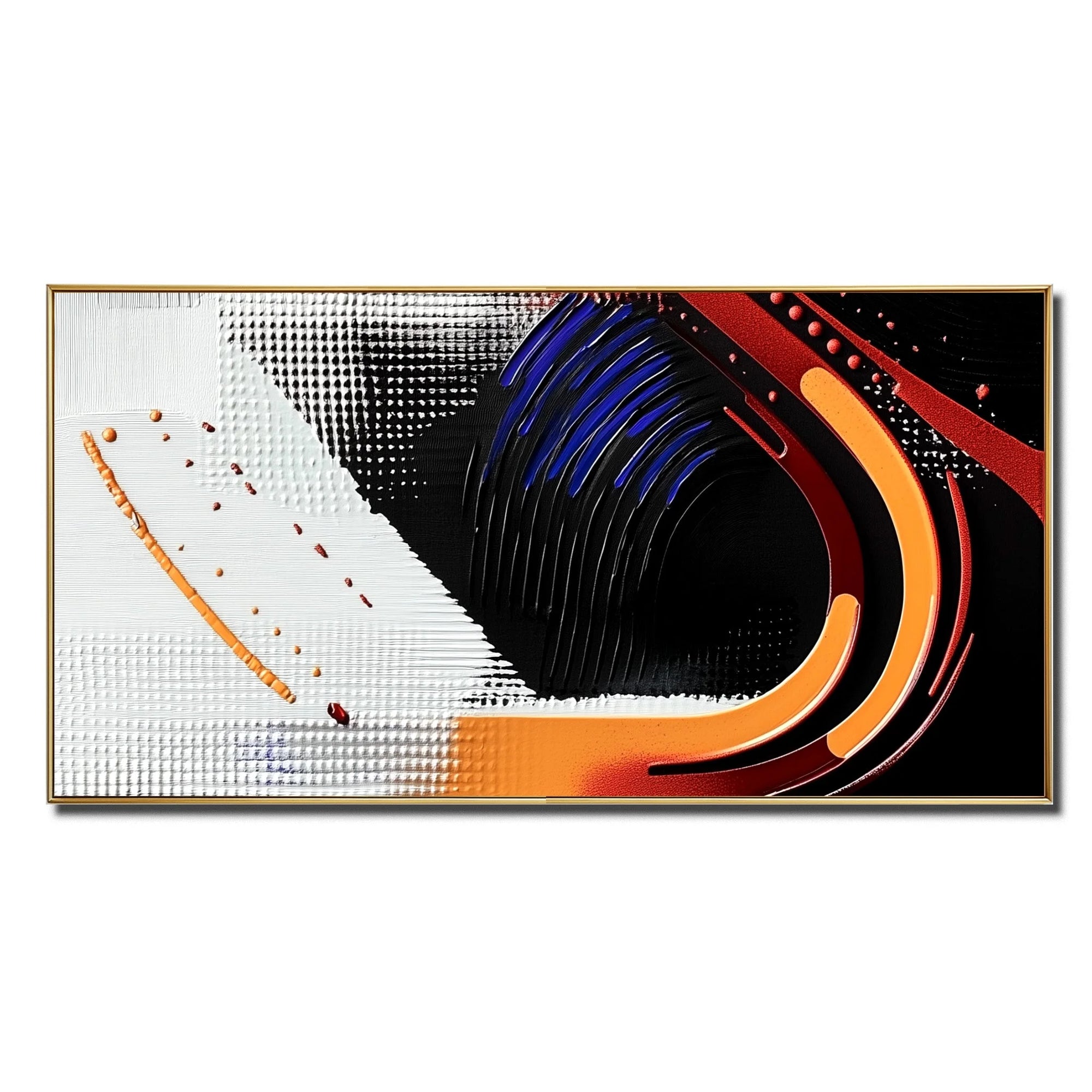Multicolor Modern Abstract Wall Art Canvas Painting For Home Decoration - Artwallpainting