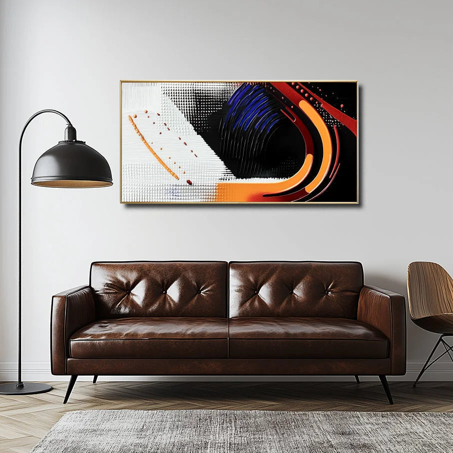Multicolor Modern Abstract Wall Art Canvas Painting For Home Decoration - Artwallpainting