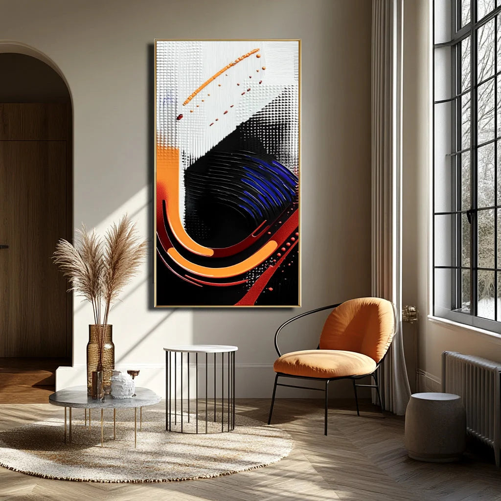 Multicolor Modern Abstract Wall Art Canvas Painting For Home Decoration - Artwallpainting