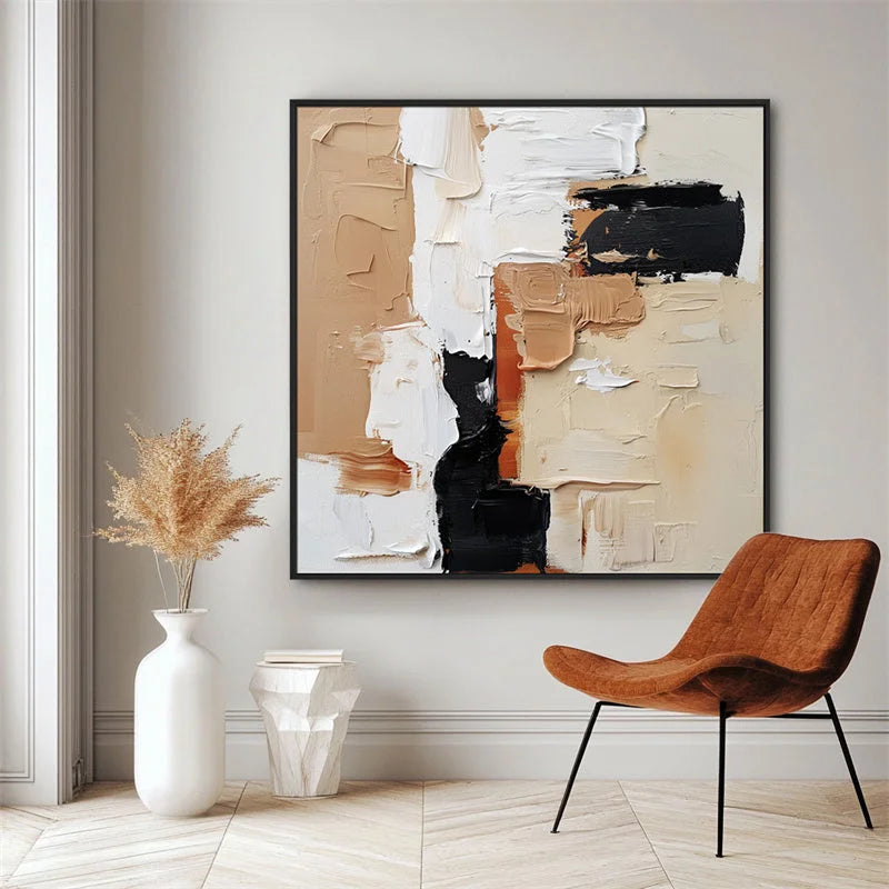 Multicolor Modern Contrast - Abstract Art - Artwallpainting