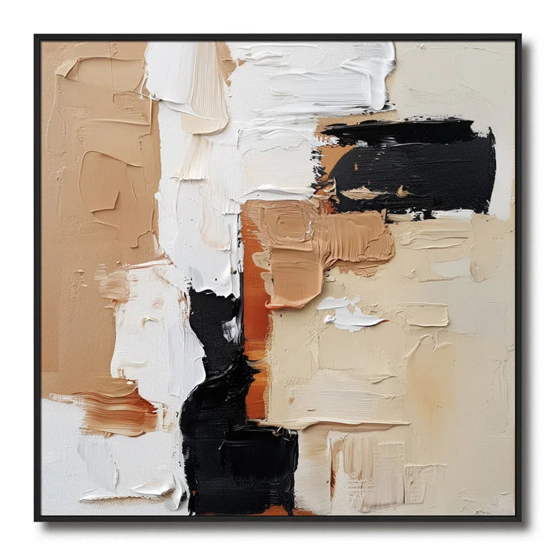 Multicolor Modern Contrast - Abstract Art - Artwallpainting