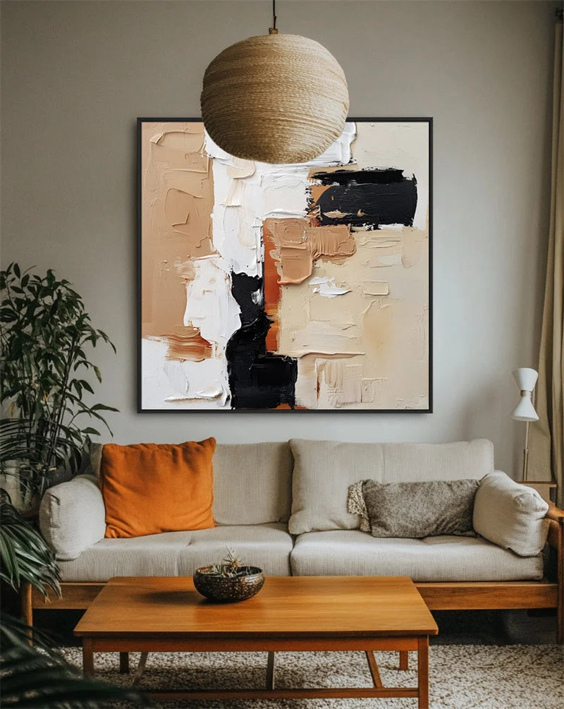 Multicolor Modern Contrast - Abstract Art - Artwallpainting