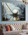 Multicolor Moment Golf Art Canvas Painting For Home Decoration - Artwallpainting