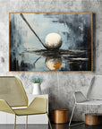 Multicolor Moment Golf Art Canvas Painting For Home Decoration - Artwallpainting