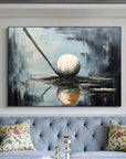 Multicolor Moment Golf Art Canvas Painting For Home Decoration - Artwallpainting