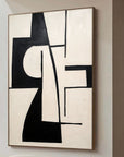 Multicolor Monochrome Balance Abstract Geometric Art - Artwallpainting