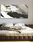 Multicolor Monochrome Contrast-Minimalist Living Room Space Magic Wall Art - Artwallpainting