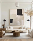 Multicolor Monochrome Harmony Canvas Art - Artwallpainting