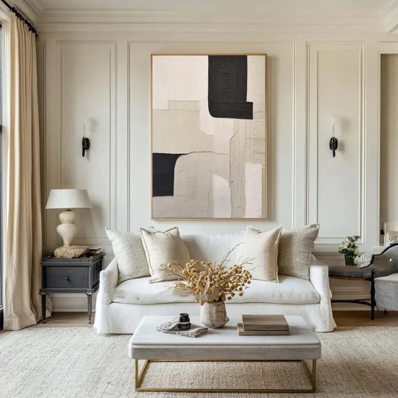 Multicolor Monochrome Harmony Canvas Art - Artwallpainting