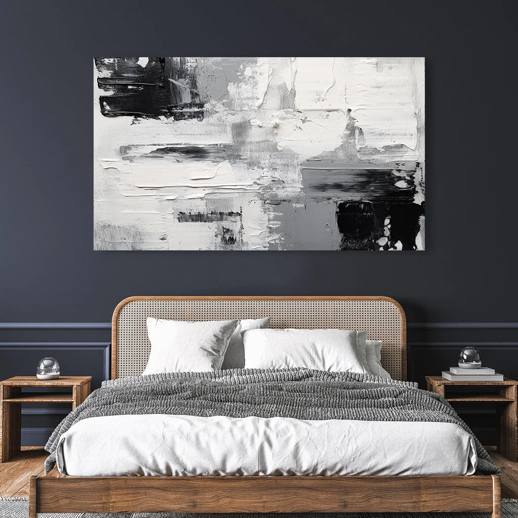 Multicolor Monochrome Horizon Canvas Painting For Home Decoration - Artwallpainting
