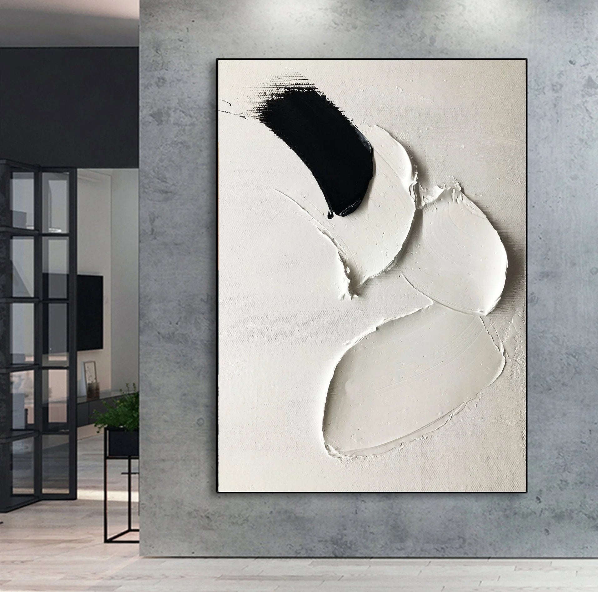 Multicolor Monochrome Motion In Texture - Artwallpainting