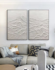 Multicolor Monochrome Reflections Set Of 2 - Artwallpainting