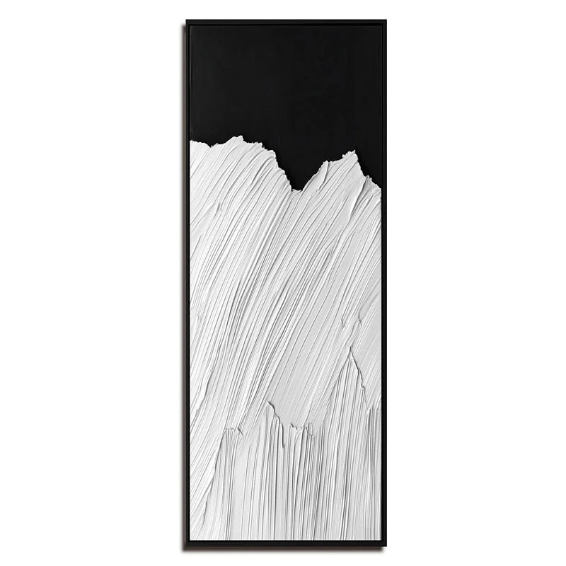 Multicolor Monochrome Ridge Canvas Painting For Home Decoration - Artwallpainting