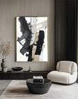 Multicolor Monochrome Symphony Canvas - Artwallpainting