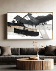 Multicolor Monochrome Symphony Canvas - Artwallpainting