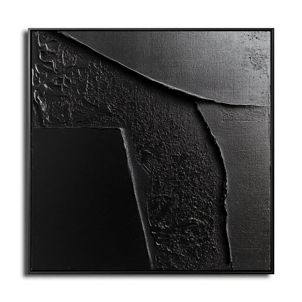 Multicolor Monochrome Texture Canvas Art - Artwallpainting