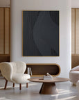 Multicolor Monochrome Textured Abstract Wall Art - Artwallpainting