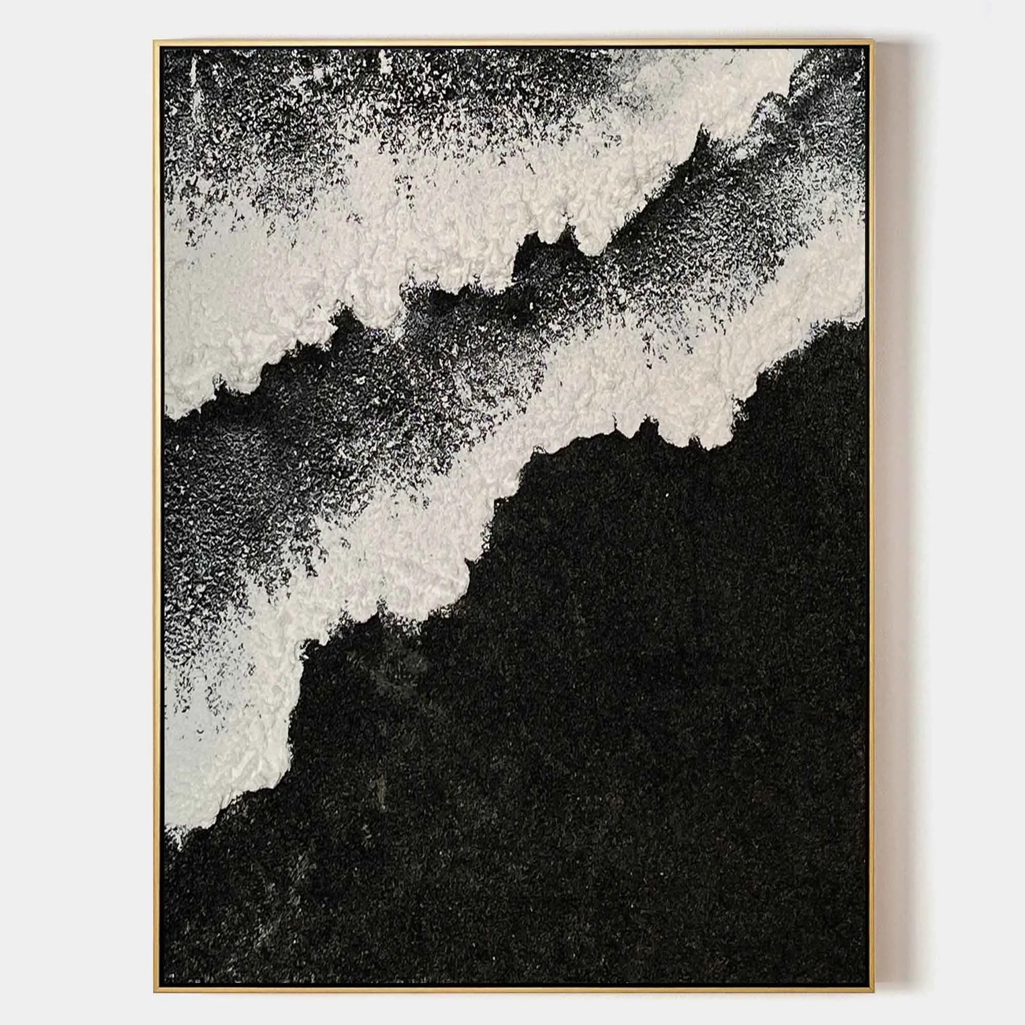 Multicolor Monochrome Tidal Elegance - Artwallpainting