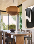 Multicolor Monumental Shapes Canvas Art - Artwallpainting