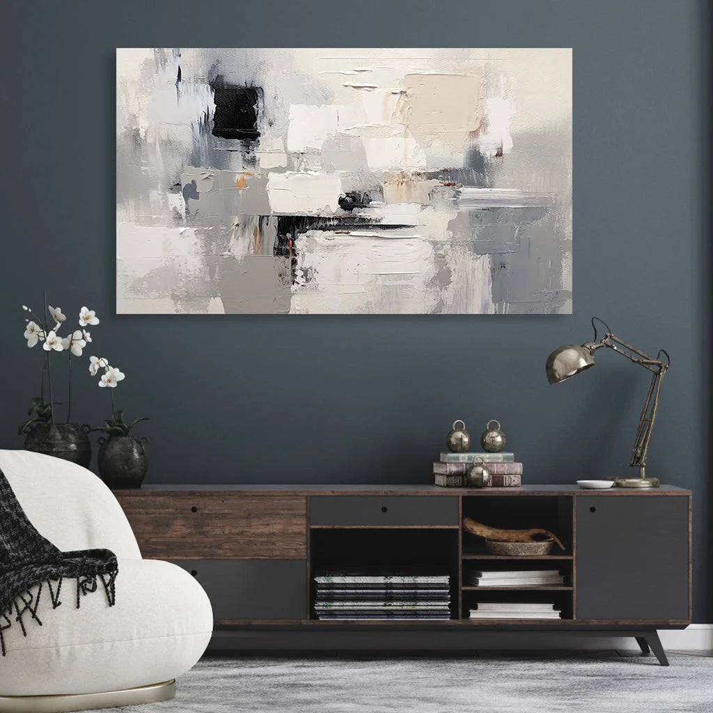 Multicolor Muted Resonance Canvas Painting For Home Decoration - Artwallpainting