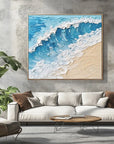 Multicolor Ocean Breeze - Coastal Canvas - Artwallpainting