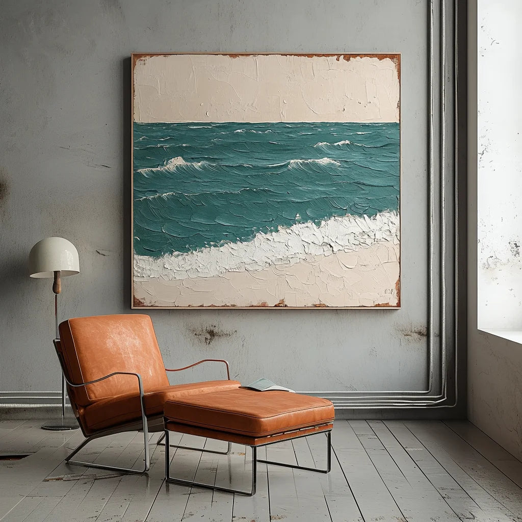 Multicolor Ocean Breeze Coastal Wall Decor - Artwallpainting