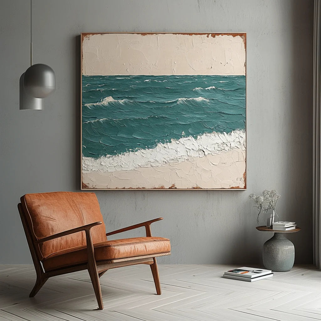Multicolor Ocean Breeze Coastal Wall Decor - Artwallpainting