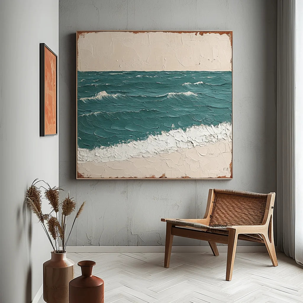Multicolor Ocean Breeze Coastal Wall Decor - Artwallpainting