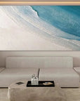 Multicolor Ocean Serenity Abstract Canvas Wall Art - Artwallpainting