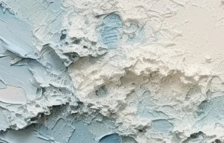 Multicolor Oceanic Serenity - Abstract Textured Wave Wall Art - Artwallpainting