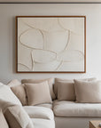 Multicolor Organic Flow Textured Canvas - Artwallpainting