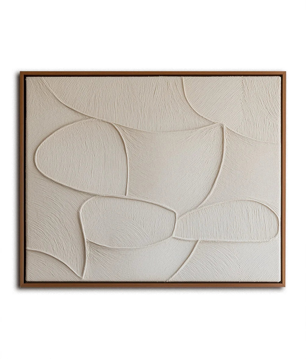 Multicolor Organic Flow Textured Canvas - Artwallpainting