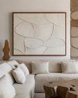 Multicolor Organic Flow Textured Canvas - Artwallpainting