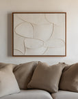 Multicolor Organic Flow Textured Canvas - Artwallpainting