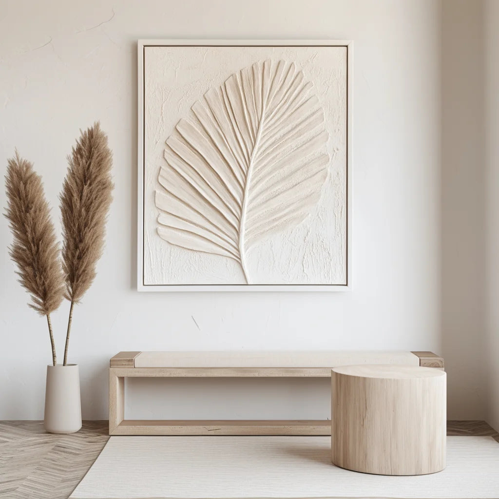 Multicolor Palm Essence - Textured Canvas - Artwallpainting
