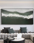 Multicolor Path Of Serenity Textured Abstract Landscape Canvas - Artwallpainting