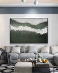 Multicolor Path Of Serenity Textured Abstract Landscape Canvas - Artwallpainting
