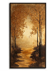 Multicolor Pathway - Hand-Painted Landscape Oil Painting For Home - Artwallpainting